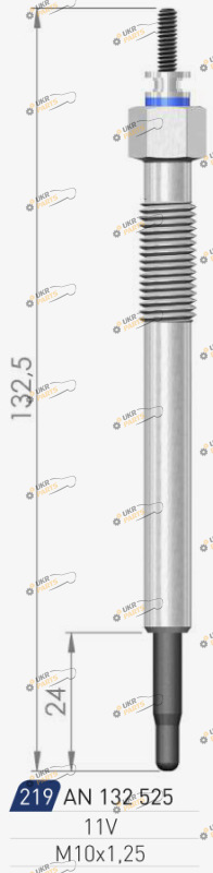 Свеча накаливания A-N PARTS 132 525